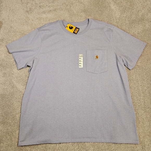 2-Pack Carhartt Women's XXL Heavyweight Loose Fit Pocket T-Shirts NWT - Picture 3 of 16